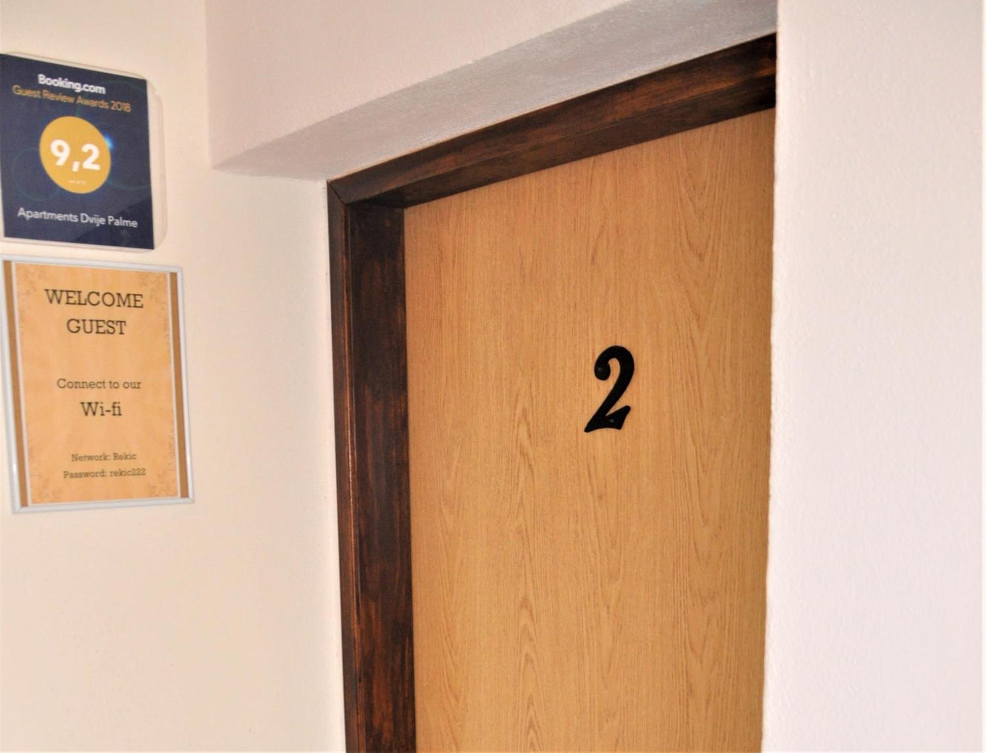 Apartments Dvije Palme Šibenik Dış mekan fotoğraf